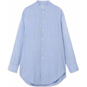 Shirt Wood Wood Women Charlize Poplin Stripe Light Blue-Maat 36