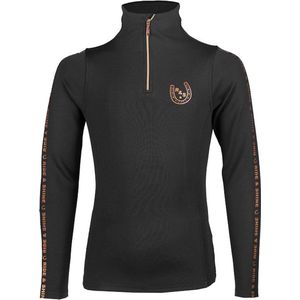 Red Horse Shirt Miya Kids Zwart/Rosegoud - 128