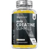 Creatine Monohydraat Gummies - Suikervrij - Citroensmaak - 90 Stuks