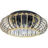 Cecotec - LampAero 600 - Plafondventilator - Natuurlijk Hout - DC-motor 20W - LED-licht - 5 bladen