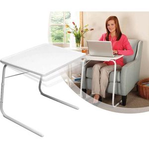 Magic Table - Multifunctionele inklapbare bijzettafel – Bedtafel – Laptoptafel – Inklapbaar ( Bekend van TV )
