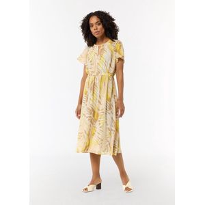 comma - Jurk - Chiffon - Vloerlengte