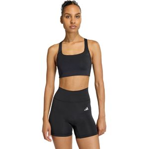 adidas Performance Optime Workout Medium Support Beha - Dames - Zwart