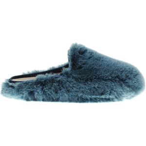Scholl - Maddy - Slippers - Blauw - Synthetisch - Comfortabele Dames