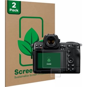 ScreenLeaf - Screenprotector voor Nikon Z 8 (Display + Schouderdisplay) - Duurzame schermbescherming Folie Beschermfolie transparant (2 Stuks)