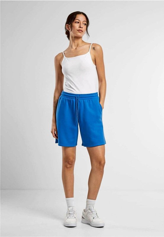 Build your Brand - Ladies Basic Sweatshorts - Wit - 3XL