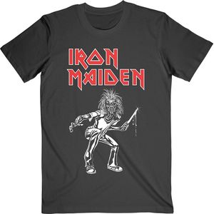 Iron Maiden - Autumn Tour 1980 Heren T-shirt - L - Zwart