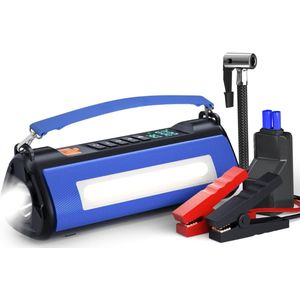 Jumpstarter Voor Auto - Starthulp - Starthulp Voor Auto - Jumpstarter Powerbank - Jumpstarter Met Compressor