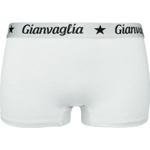 Gianvaglia 8037 Dames Boxershorts – Set van 3 - Korte Pijp - Wit - M