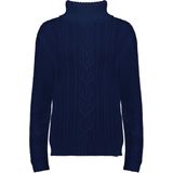 Bloomings - SLK255-8809 - Trui - Diepblauw