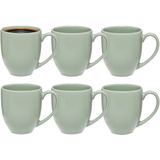 5Five - Venice - Koffiemok - Mintgroen - 480 ml - Keramiek - 9 x 11 cm