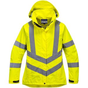 Portwest - LW70 - Werkjack - Hi-Vis Geel - Ademend - Dames