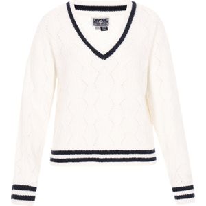 DreiMaster - Maritim - Trui - Zwart / Wit