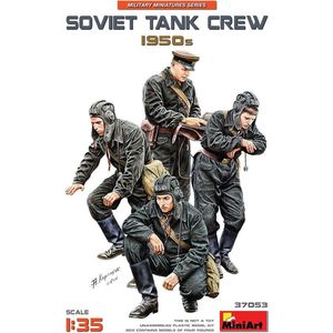 Miniart - Soviet Tank Crew 1950s - Min37053 - modelbouwsets, hobbybouwspeelgoed voor kinderen, modelverf en accessoires