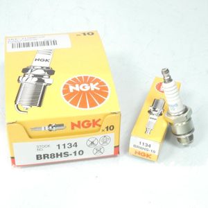 Bougie d'allumage NGK pour Scooter Yamaha 100 Yq Aerox Après 2000 BR8HS-10 / 1134 / Par 10 Neuf