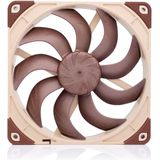 Noctua NF-A14x25 G2 PWM - Ventilatorhuis 140mm - 91.58 cfm - 1500 rpm - 24.8 dBA - 4-pin PWM - beige, bruin