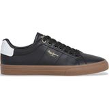 Pepe Jeans - Kenton Base - Tennisschoenen - Wit - Plat - Veters