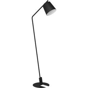 EGLO Oneda Vloerlamp - E27 - 160,5 cm - Zwart/Wit