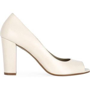 Noë Shoes Nicoline Peeptoe Cream