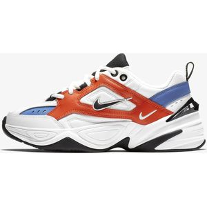 Nike M2K Tekno - Sneakers - Dames - Maat 42 - Summit White/Team Orange/Mountain Blue/Zwart
