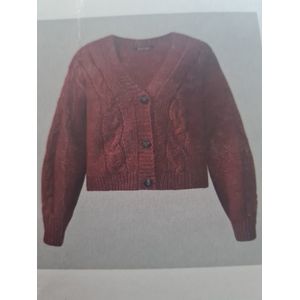 Esmara Gebreid Damesvest - Rood - S 36/38