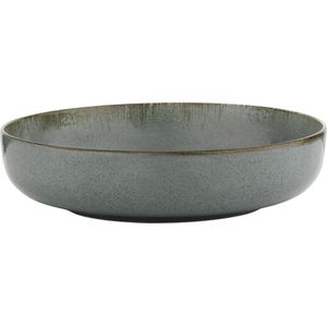 Kitchen trend - servies - Kom - Petrol ocean - aardewerk -  set van 8 - rond 20 cm