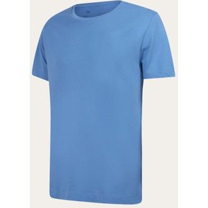 Undiemeister T Shirt Heren - Casual Fit T-shirt - Anti-transpirant - Mountain Sky (blauw) - Mellowood Tencel - Ademend en Temperatuurregulatie - Korte mouwen - Ronde Hals - Maat L