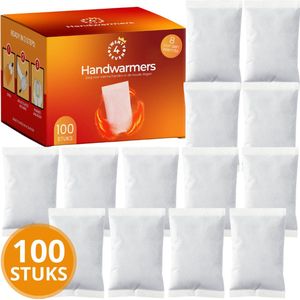 Twenty4seven® Handwarmers 100 Stuks - Voetwarmers & Handwarmer - Zak Verwarmers - Warmtepads voor Handschoen - 8 uur Warmte