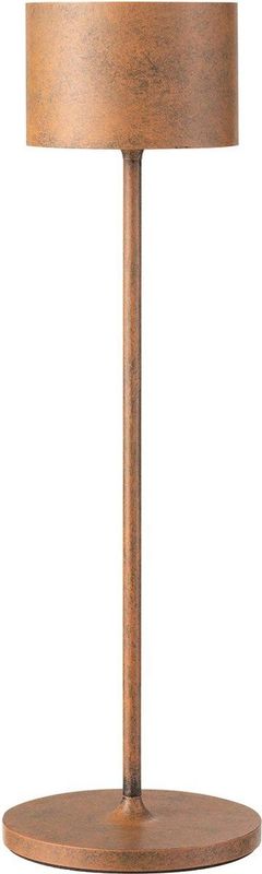 Blomus - FAROL - Tafellamp - Rusty-Look - Mobiel LED licht
