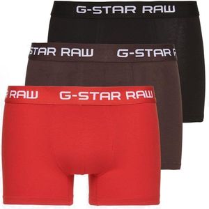 G-star Classic Bokser 3 Eenheden Bruin,Rood,Zwart XL Man