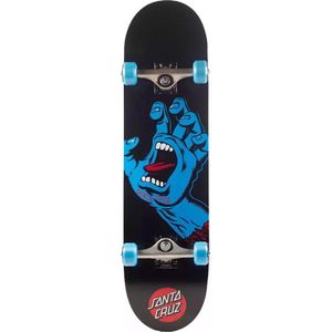 Santa cruz Screaming Hand skateboard complete zwart
