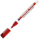 Edding 10 Edding 400 Permanent Markers Rood