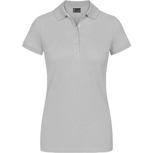 Damespolo 'Promodoro' met korte mouwen Light Grey - M