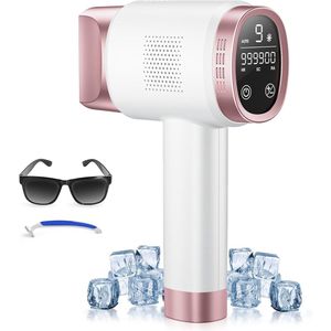 Laser Ontharingsapparaat - IPL Ontharing - Mannen & Vrouwen - wit en Roze