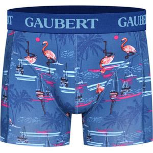 6 stuks GAUBERT® Bamboe Heren Boxershort | Premium comfort, ademend en duurzaam | thema: Flamingo