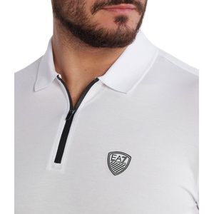 Armani Ea7 Heren Polo Wit 8NPF13-PJRGZ/1100