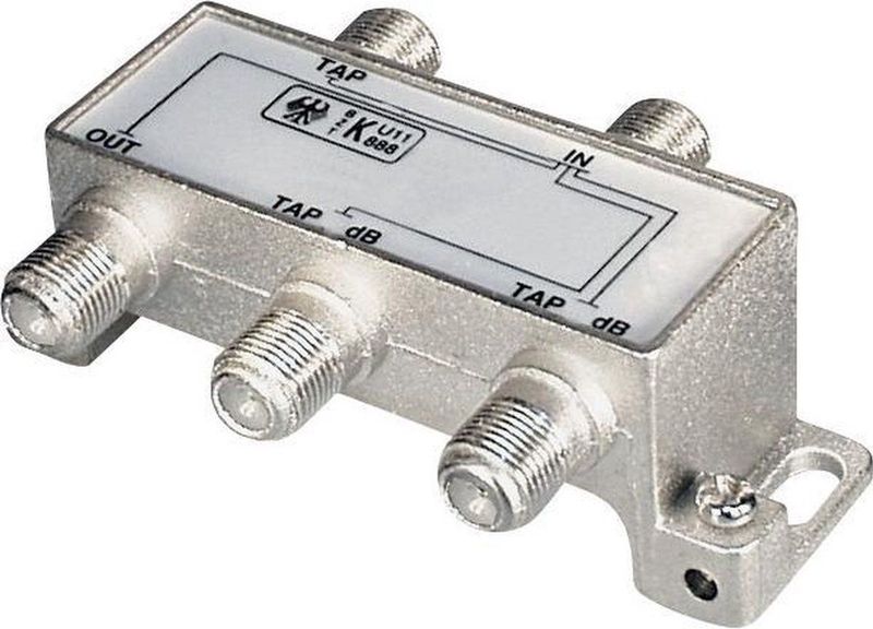 Multitap - 3 Uitgangen - 12 dB - 5-1000 MHz