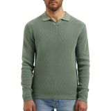 Dstrezzed - Kostas - Longsleeve Polo - Groen - Heren