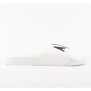 Armani Exchange - XUP001XV820K488 - Slippers - Wit - Synthetisch - Plat