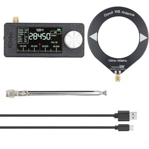 Draagbare Mini Radio met Kleurenpaneel en USB-modi - Compacte Digitale Radio voor Ontvangst van AM en FM