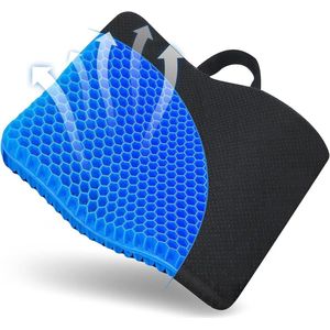 Gelkussen voor Zitontlasting - Zitkussen - Ergonomisch Kussen voor Stoel