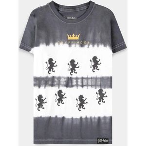 Harry Potter Kinder T-shirt - Kids 122 - Grijs/Wit