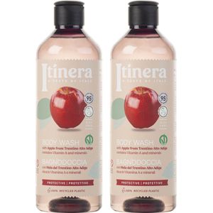 ITINERA - Appel Trentino - Beschermende Douchegel - 370 ml x2