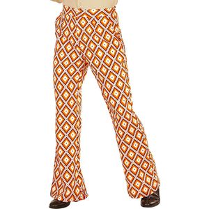 WIDMANN - Groovy jaren 70 broek voor mannen - L / XL