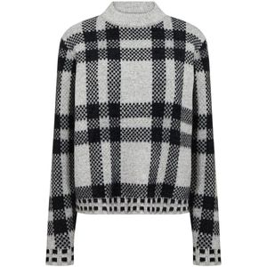 Soyaconcept - Pullover - Grijs - Ruitprint