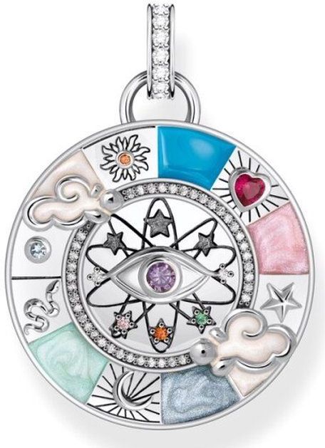 Thomas Sabo - PE962-340 - Hanger - Veelkleurig - 925er Zilver