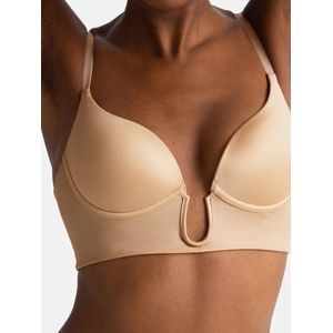 Dorina BH diepe decolleté - Plunge Bh - Sublime Sculpt - 70C - Beige.