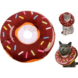 Beschermkraag - Hondenkap - kattenkap - Comfortabele kap voor na een operatie - Hondenkap na operaties - Anti-bijtkatten Beschermende kraag - Donut