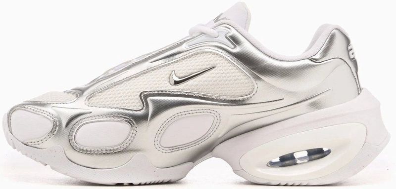 Nike - Air Max Muse - Sneakers - Zwart - Metallic Silver - Mesh Bovenwerk