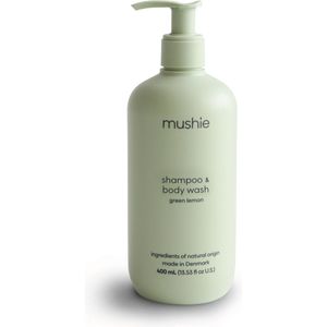 Mushie - Baby Shampoo & Body Wash (Green Lemon) - Verzorgingsproducten - Lemon
